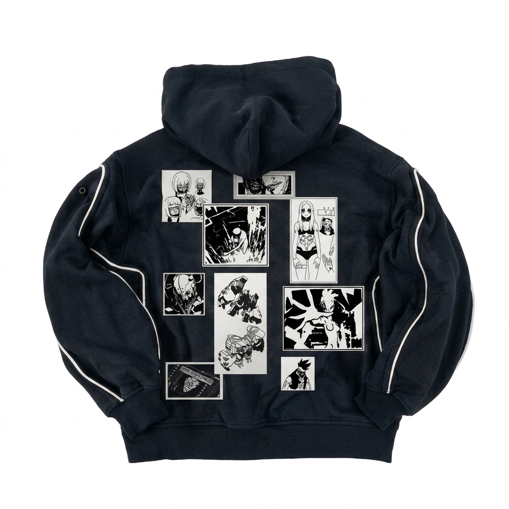 EDGERUNNERS HOODIE (BLACK)