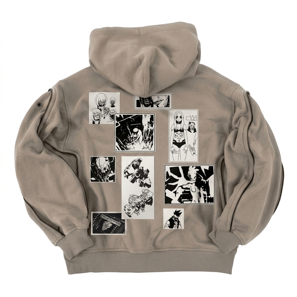 EDGERUNNERS HOODIE (SAND)